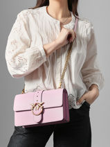 Crossbody Bag Love Bag Icon Pinko Pink love bag icon AF1-vue-porte