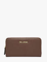 Wallet Jara Ted lapidus Brown jara TLMQ1501