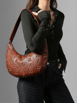 Shoulder Bag Heritage Biba Brown heritage HIL1L-vue-porte