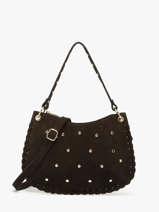 Shoulder Bag Velvet Milano Brown velvet VE25116