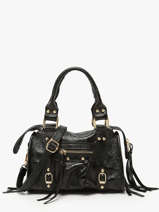 Sac Bandouli�re Nine Cuir Milano Noir nine NI24092O
