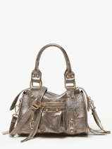 Sac Bandouli�re Nine Cuir Milano Marron nine NI24092O