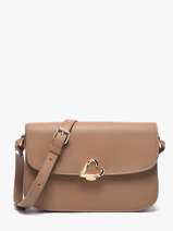 Sac Bandouli�re Paris Philos Cuir Lancaster Marron paris philos 82