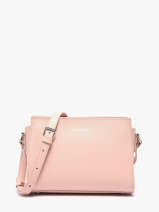 Sac Bandouli�re Smooth Cuir Lancaster Rose smooth 437-02