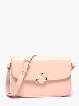 Shoulder Bag Paris Philos Leather Lancaster Pink paris philos 82