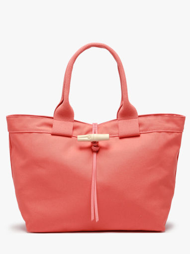 Longchamp Le roseau toile Sacs port� main Rose
