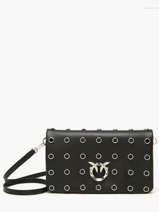 Shoulder Bag Love Bag Soft Leather Pinko Black love bag soft 6023A39A