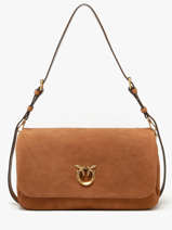 Shoulder Bag Love Bag Soft Pinko Brown love bag soft 6178A0F6