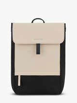 Fyn - 1 Compartment Backpack With 15" Laptop Sleeve Kapten and son Beige backpack FYN2