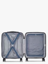 Carry-on Spinner Air Armour Delsey Blue air armour - 3866-803-vue-porte