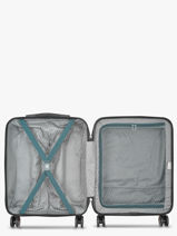 Carry-on Spinner Air Armour Delsey Green air armour - 3866-803-vue-porte