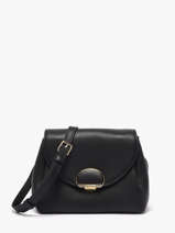 Shoulder Bag Milano Pia Leather Lancaster Black milano pia 130