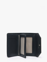 Portefeuille Smooth Cuir Lancaster Bleu smooth 2-vue-porte