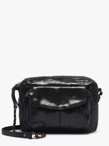 Sac Bandouli�re Naina Cuir Pieces Noir naina 17087872