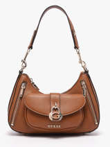 Sac Port� �paule Jessa Polyester Guess Marron jessa BG836218