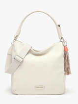 Shoulder Bag Grigri Polyurethane David jones White grigri CM8384
