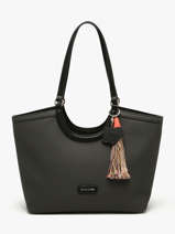 Sac Port� �paule Grigri Polyurethane David jones Noir grigri CM8380