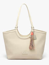 Shoulder Bag Grigri Polyurethane David jones Beige grigri CM8380