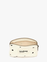 Coin Purse Pois Hindbag Beige pois PO-vue-porte