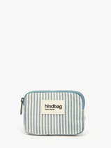 Coin Purse Hindbag Blue rayures RA