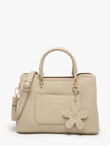 Shoulder Bag Grained Miniprix Beige grained H6931