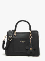 Shoulder Bag Grained Flora & co Black grained H6931