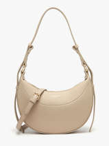 Sac Port� �paule Saffiano Miniprix Beige saffiano F8583