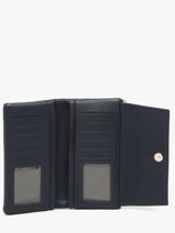 Portefeuille Porte-monnaie Grained Miniprix Bleu grained F5039-vue-porte