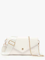 Clutch Miniprix White saffiano F5017