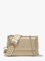 Shoulder Bag Saffiano Miniprix Gold saffiano F5023