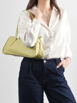 Longchamp Looong Besaces Vert-vue-porte