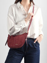 Sac Bandouli�re Vintage Nat et nin Violet vintage MINRODEO-vue-porte