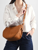 Shoulder Bag Vintage Nat et nin Brown vintage TARA-vue-porte