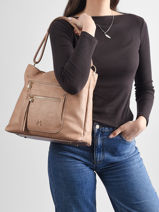 Shoulder Bag Bride Lulu castagnette Pink bride ALEXI-vue-porte