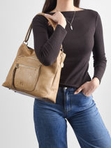 Shoulder Bag Bride Lulu castagnette Beige bride ALEXI-vue-porte