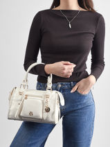 Satchel Bride Lulu castagnette White bride 2-vue-porte