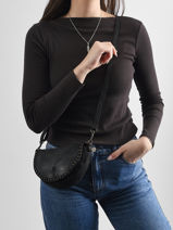 Shoulder Bag Heritage Leather Biba Red heritage YAM1L-vue-porte