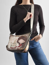 Sac Bandouli�re Muse Anekke Multicolore muse 42703138-vue-porte