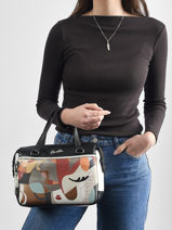 Satchel Eikon Anekke Black eikon 42751187-vue-porte