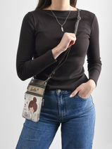 Shoulder Bag Sophia Anekke Brown sophia 42803905-vue-porte