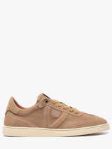 Sneakers Quadra In Leather Redskins Beige men QUADRA