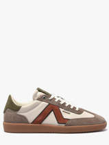Sneakers In Leather Redskins Beige men ELDORADO