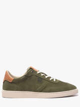 Sneakers Quadra In Leather Redskins Green men QUADRA