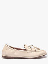 Moccasins In Leather Tamaris Beige women 46