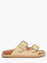 Sandals Colors of california Gold women CBIOW600