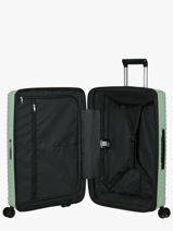 Upscape Spinner Samsonite Green upscape CT4005-vue-porte