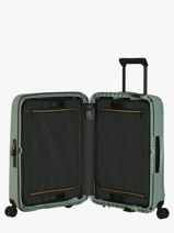 Hardside Cabin Luggage Samsonite Green essens 146909-vue-porte