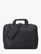 2-compartment Business Bag With 15" Laptop Sleeve Delsey Black parvis + 3944161