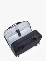 Business Bag On Wheels Delsey Black parvis + 3944449-vue-porte