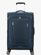Expandable Softside Luggage Wanderlite American tourister Blue wanderlite 158077